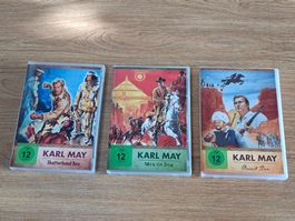 DVD KARL MAY, Mexico-Box, Orient-Box und Shatterhand-Box