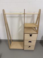 Duck Woodworks Montessori Kinderkleiderschrank Dubna