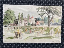 Ansicht / Wittigkofen signiert Jäggi 1955    (ID B5715)