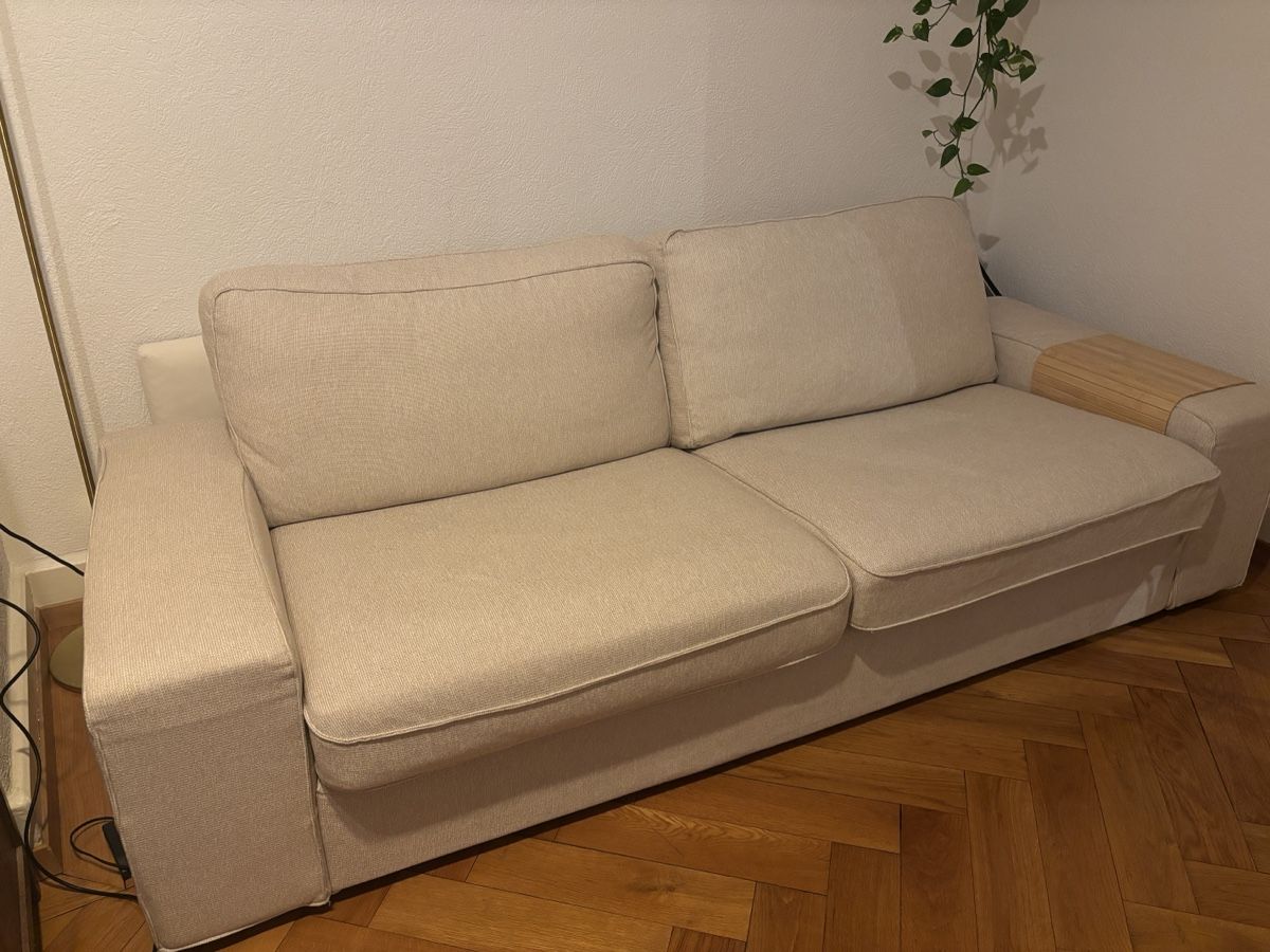 Ikea Divani: IKEA KIVIK - 3-seater sofa - Tallmyra beige – Nuovo (secondo la descrizione) da Zürich venduto da laurargrana