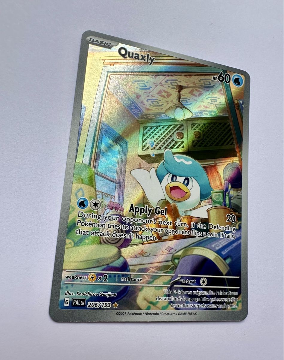 Pokémon Carte collezionabili: Quaxly #206 - Pokemon Paldea Evolved - Ab 1.-  – Usato da Bern venduto da HugoStiglitz11 1