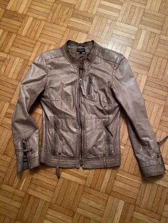 Leder Jacke neu 38