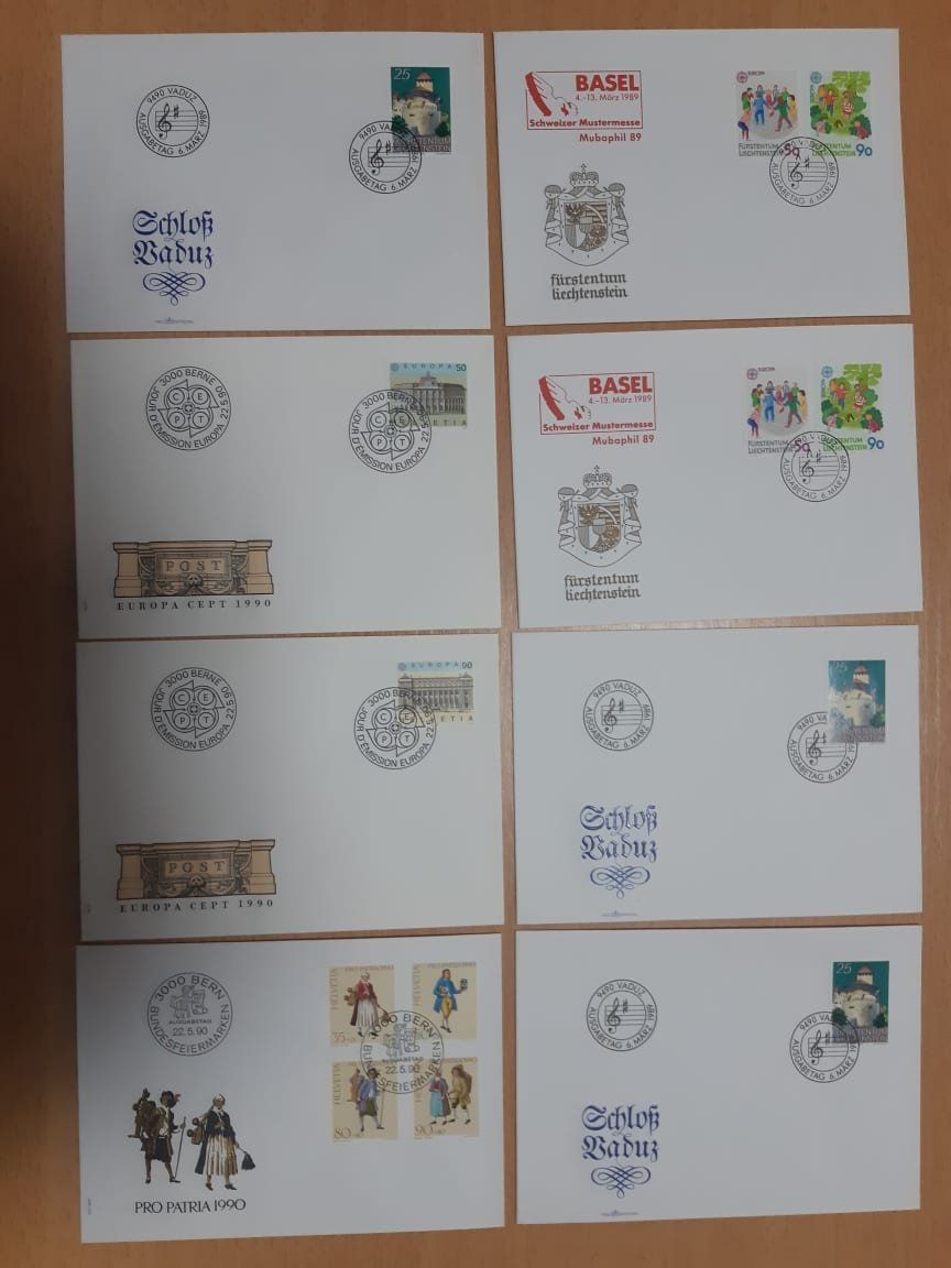 Alben: Briefmarken Ersttagsbriefe und mehr – Gebraucht aus Dulliken von Airliner2 2