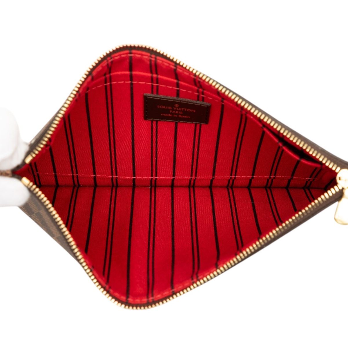 Taschen: Louis Vuitton Neverfull Pouch MM Damier – Neu (gemäss Beschreibung) aus Flawil von HeritageAtelier 4