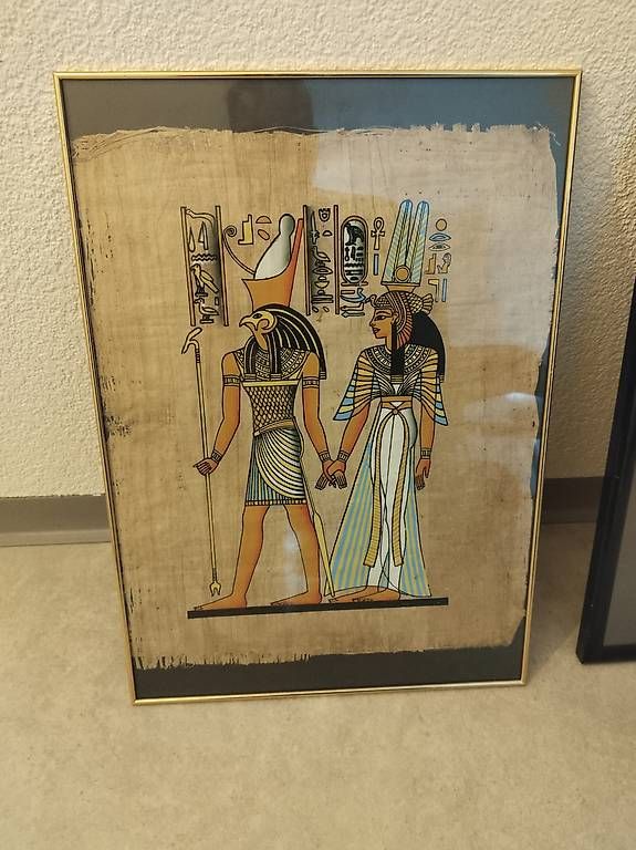 Foto & Immagini: Ägyptische Papyrus Bilder – Usato da Dulliken venduto da jev_v2cz 2