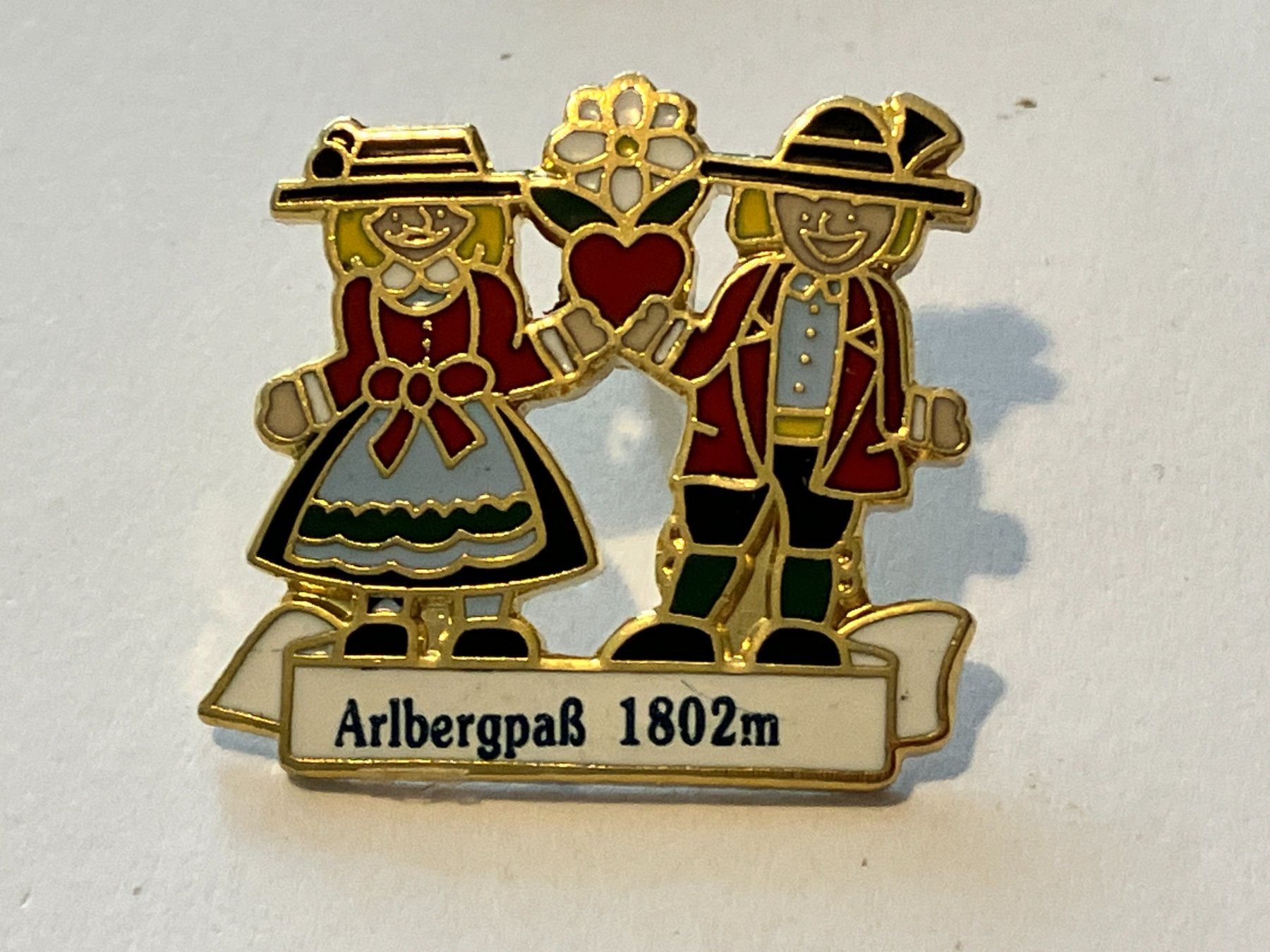 Placchette & Badge: 1 Pin Arlbergpass  – Usato da Basel venduto da djwwpp