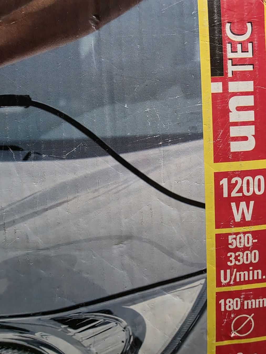 Tutte le macchine: Polisseuse auto Unitec 1200W – Nuovo e nell'imballaggio originale da Fribourg venduto da Patter10 4