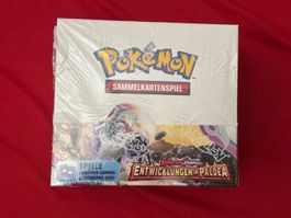 Pokemon Entwicklungen in Paldea Booster Box Deutsch ab 1.-