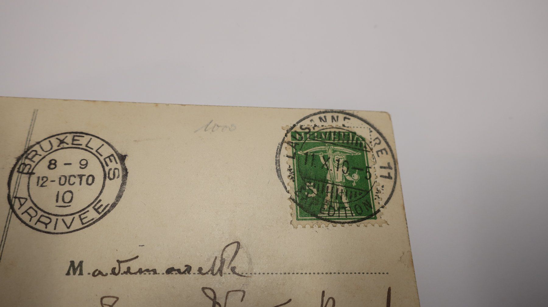 Cartoline postali: Funiculaire Ouchy - Lausanne  1910 – Usato da Cormoret venduto da Pascalll2001 4
