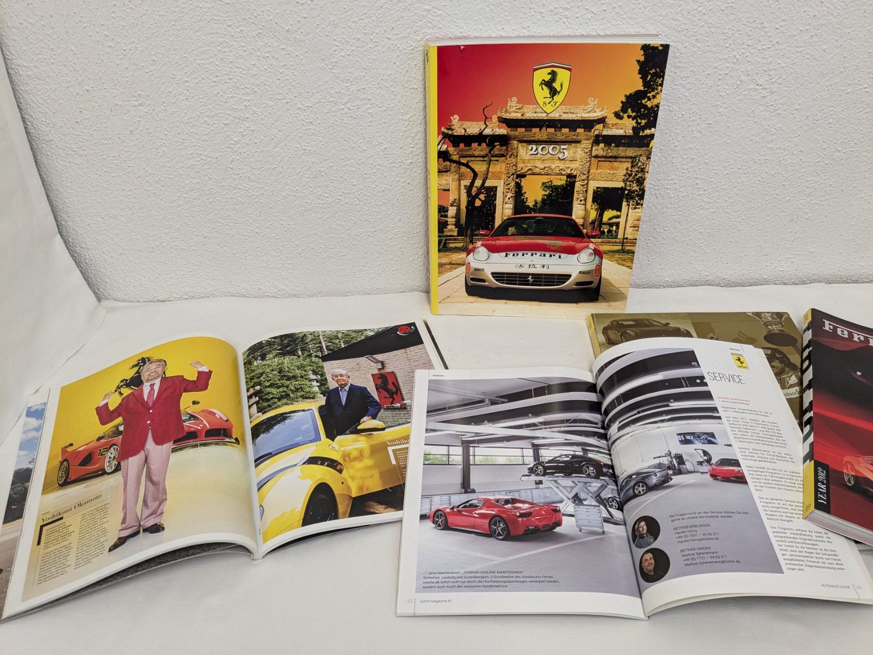 Riviste & Magazine: verschiedene Ferrari-Zeitschriften – Usato da Weinfelden venduto da blaukreuz_brocki_TG 1