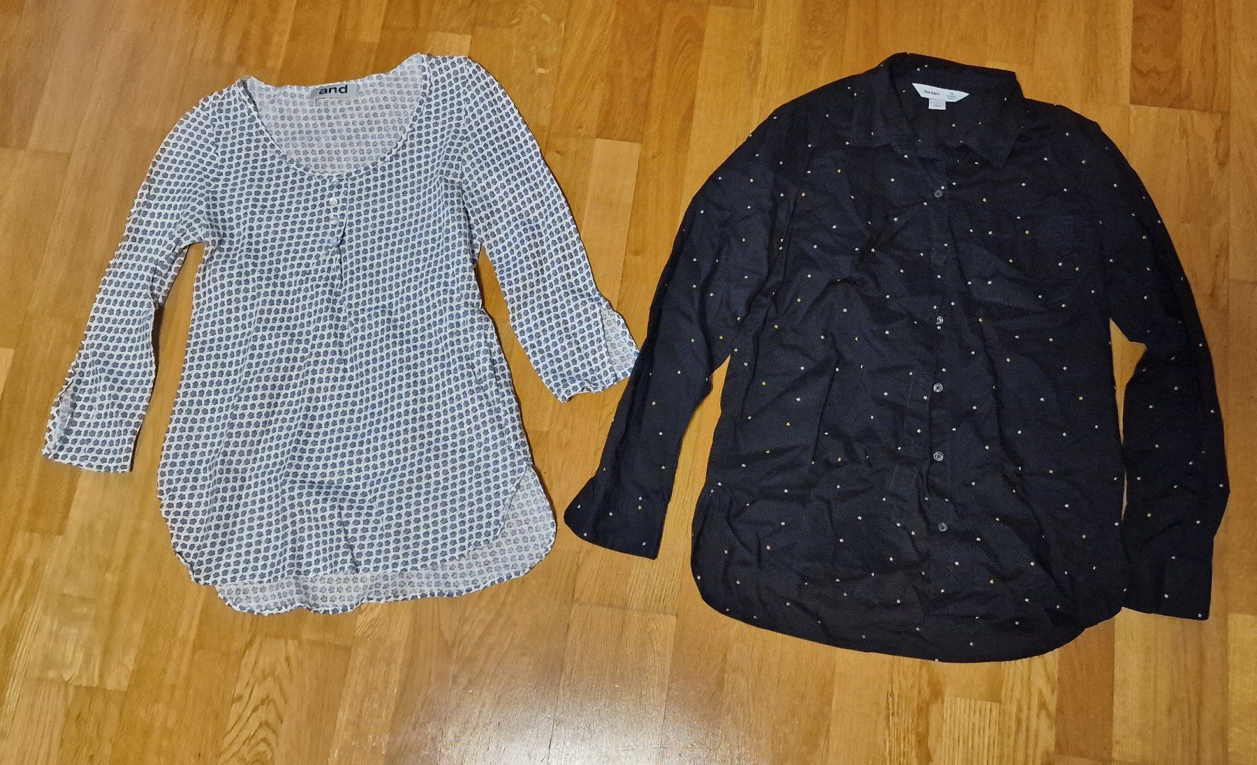 Blusen: Set aus 2 Hemd und Bluse "and Camicie 38" und "Old Navy S" – Gebraucht aus Fällanden von zeno01
