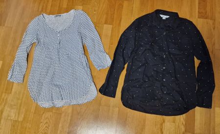 Set aus 2 Hemd und Bluse "and Camicie 38" und "Old Navy S"