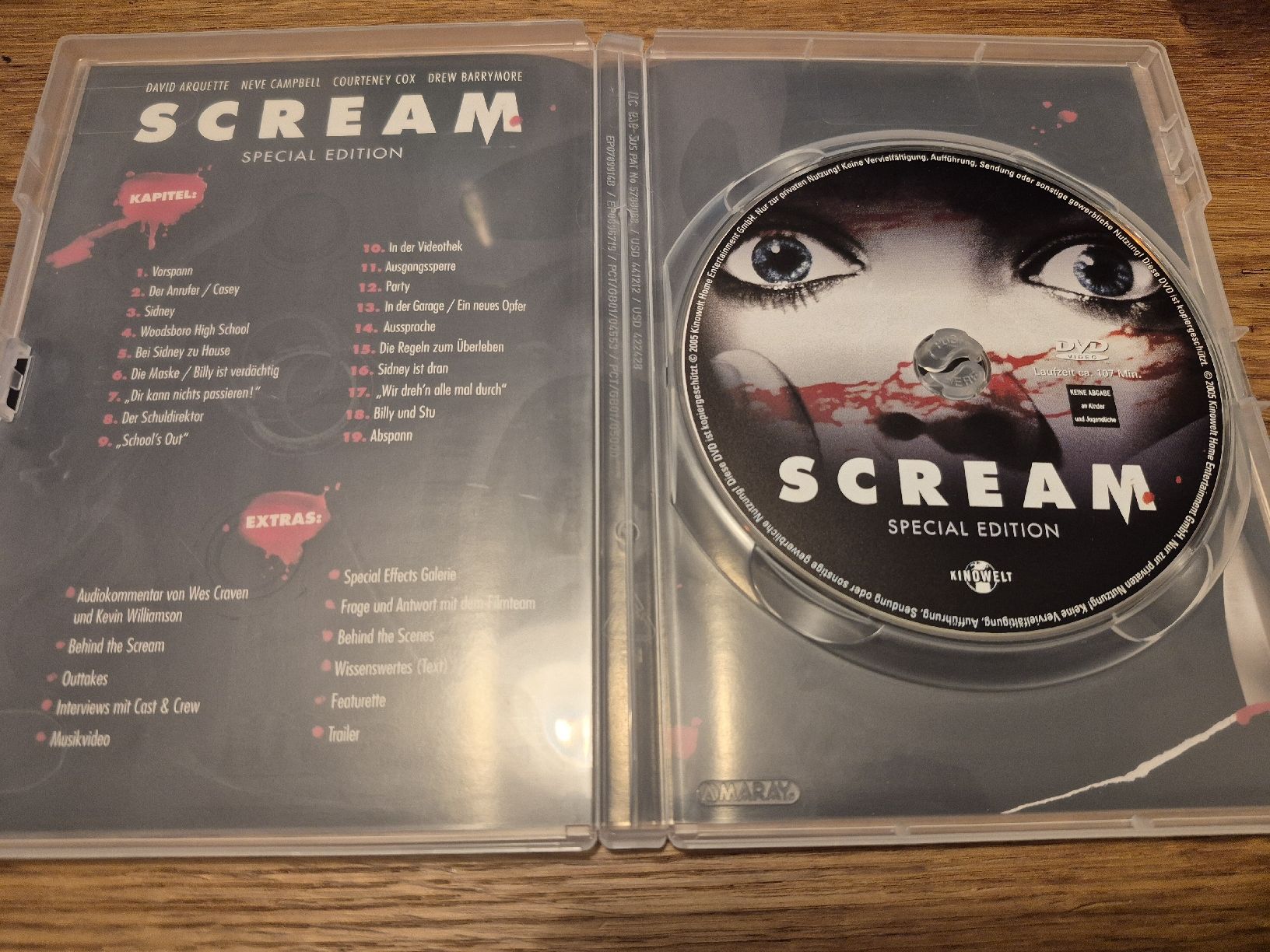 Tutti i DVDs: Scream - Special Edition (DVD) – Usato da Oberembrach venduto da giu_7ksd 4
