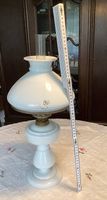 Petroleum Lampe weiss