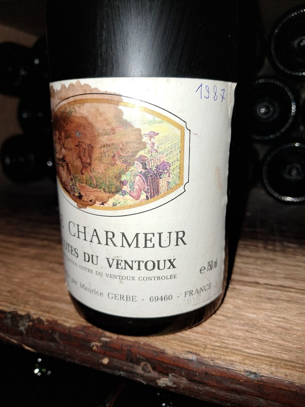 Vins: Le charmeur cotes du ventoux 1987 – Neuf avec emballage d'origine à Le locle par juliensaran 2