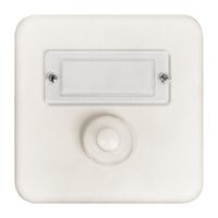 UP Sonnerie Drucktaster A/1 weiss mit Namenschild STANDARD