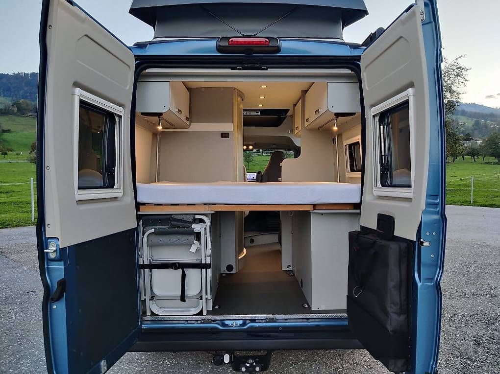 Hymer Veicoli da campeggio: Camper mieten: Hymer Free 540 Blue Evolution Automat – Usato da Altendorf venduto da vw-bus-vermietung 6