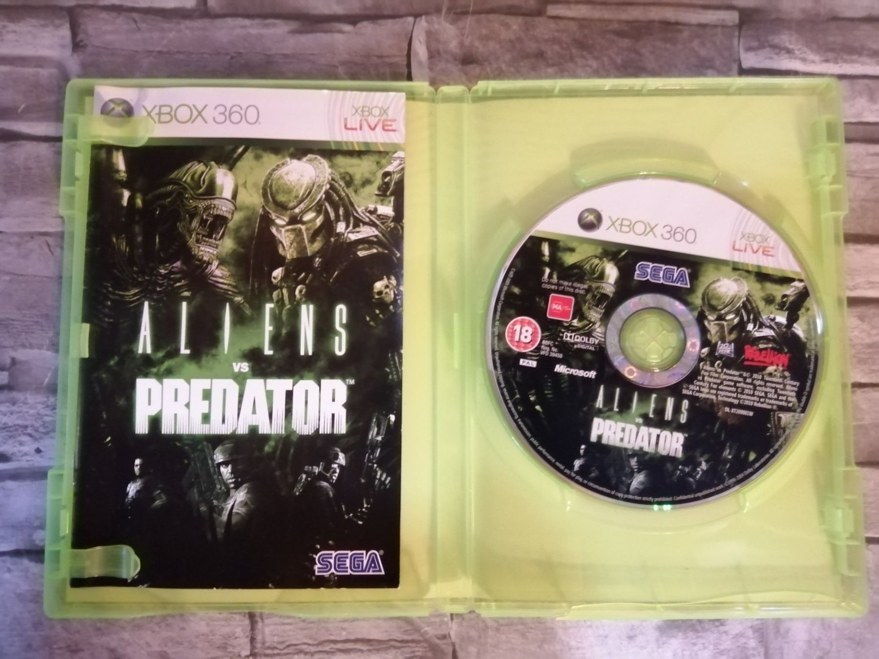 Sega Spiele: Alien vs Predator XBox 360 – Gebraucht aus Eschlikon TG von Redrum 1