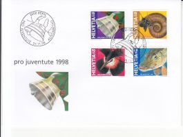 SBK J348 - J351 FDC