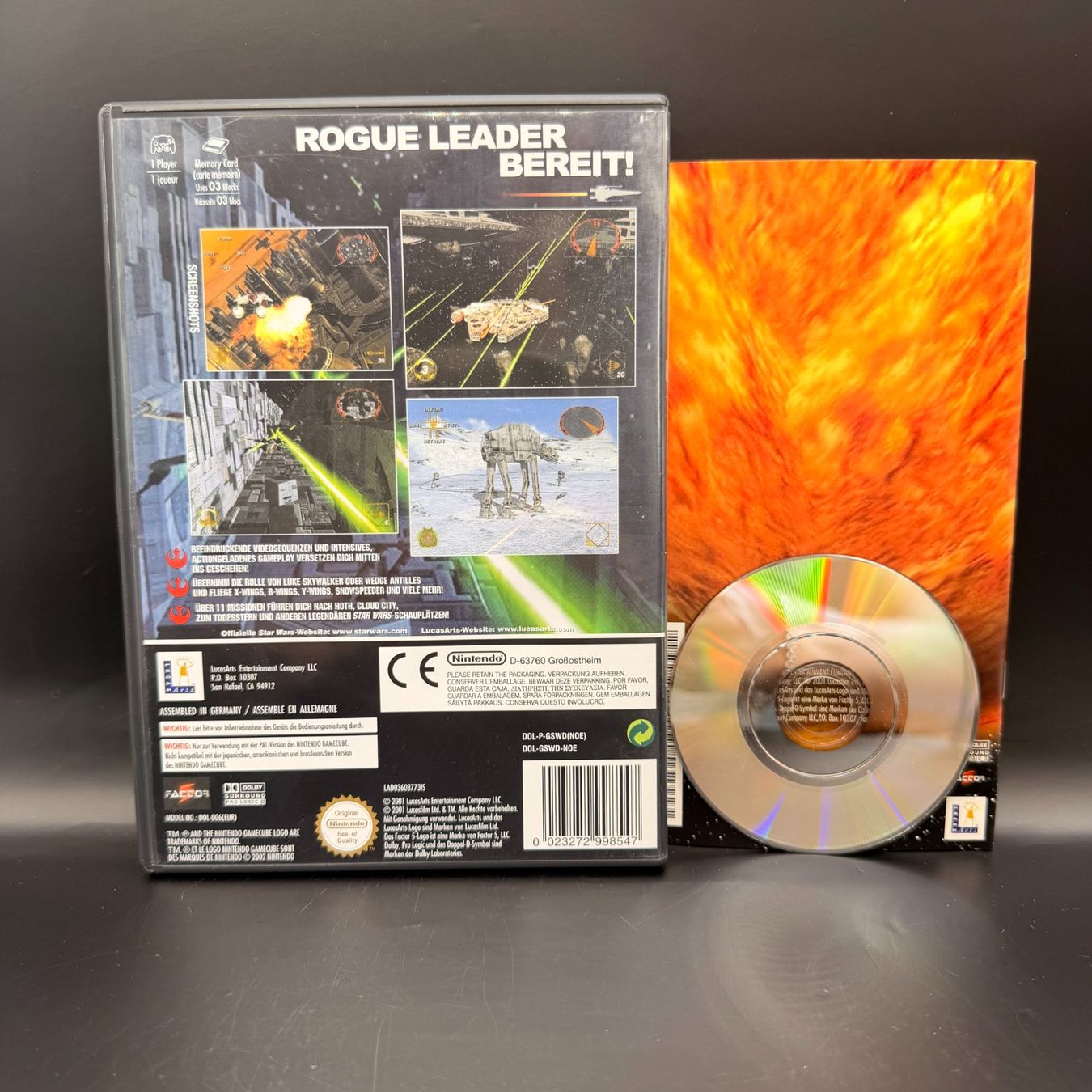 Nintendo Giochi: Star Wars Rogue Leader Gamecube – Usato da Düdingen venduto da Nerdworld 1