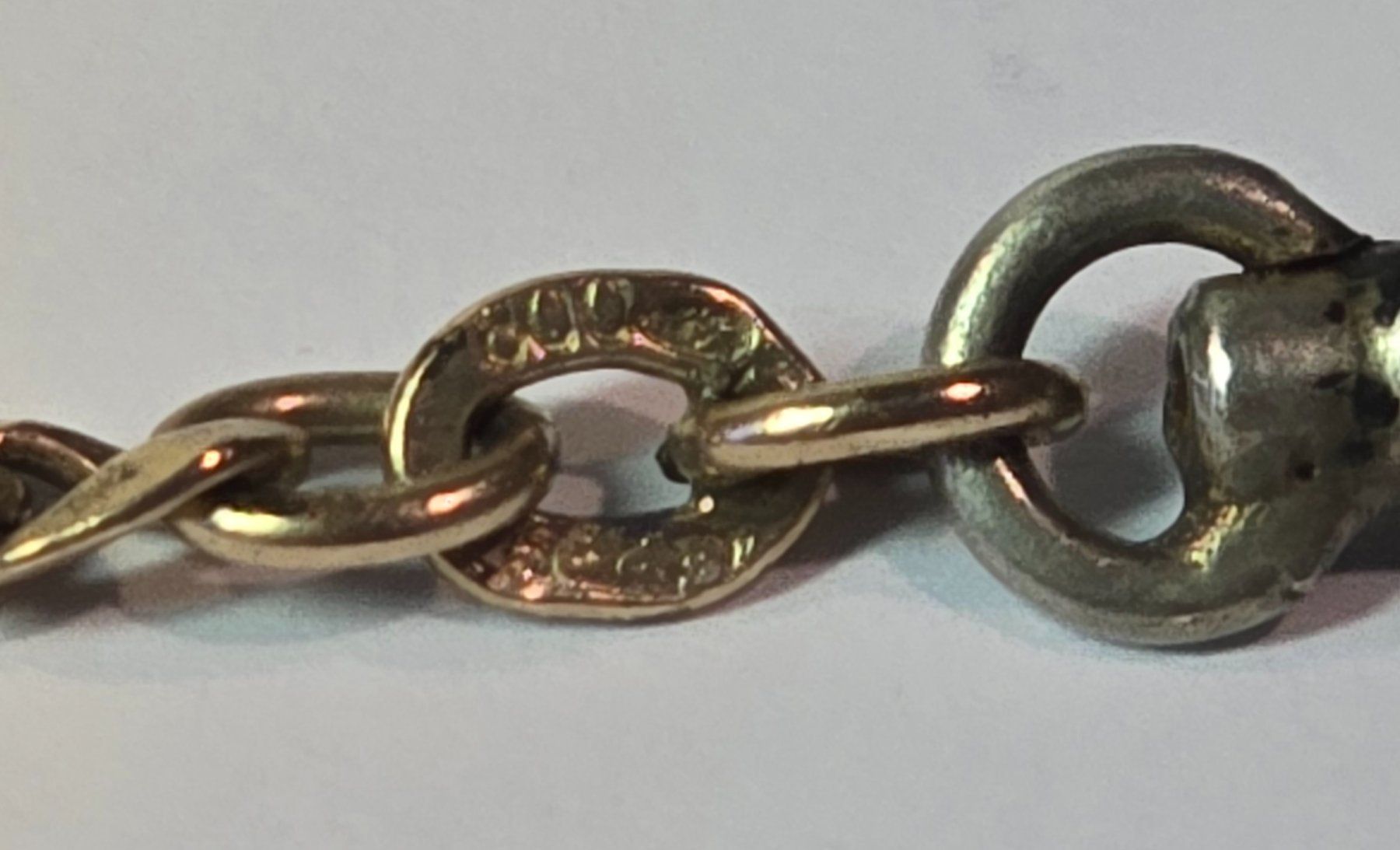 Altri accessori per orologi: Alte Taschenuhrkette Silber 0,800 – Usato da Ennetbürgen venduto da 50shafali53 2