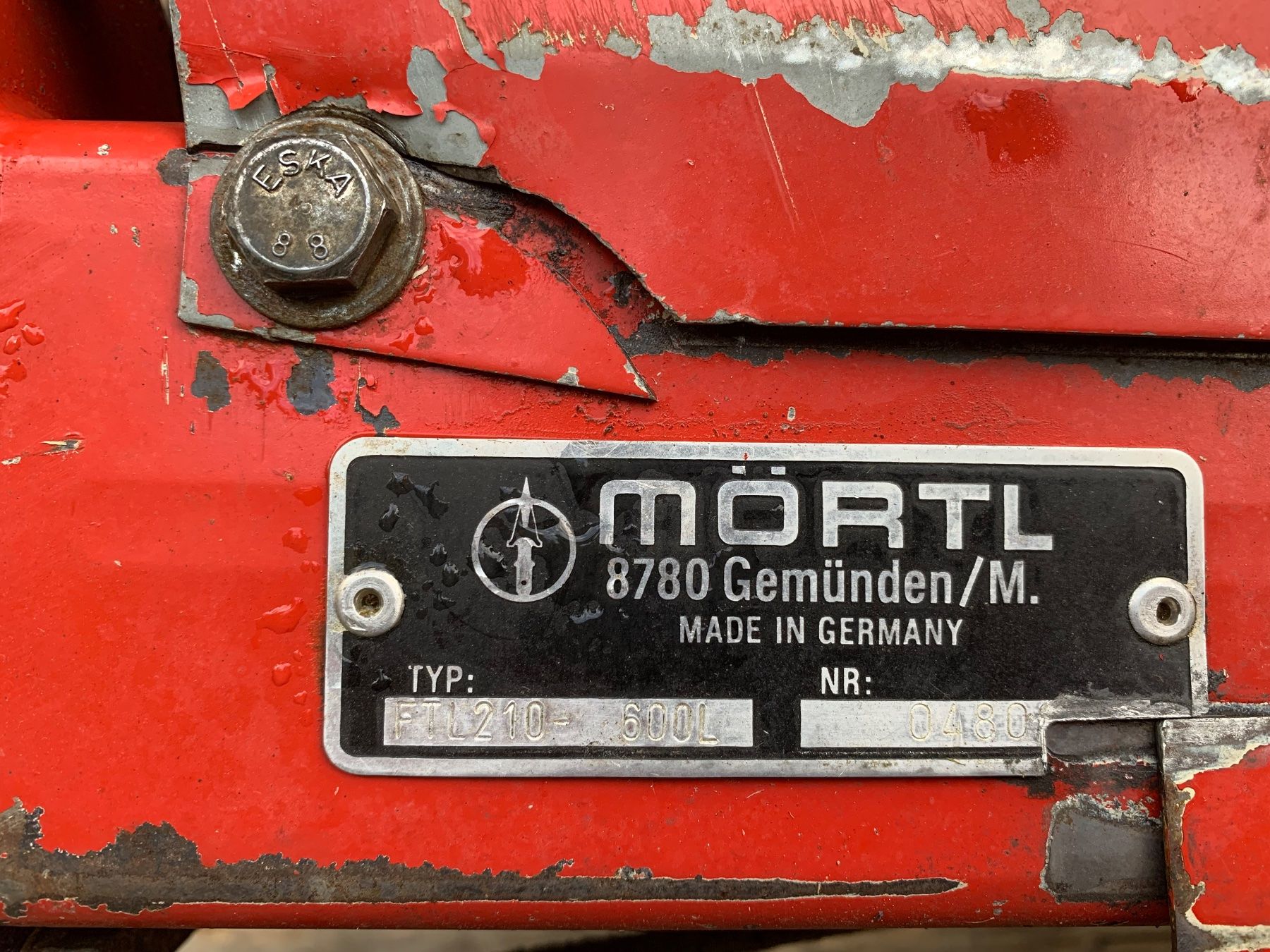 Alle Maschinen: Mörtl Scheibenmähwerk FTL210 – Defekt aus Kerns von win_m5bq 1