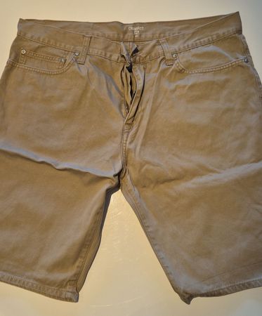 Carhartt Shorts Herren Sommer Khaki Grösse 36 Top Zustand!