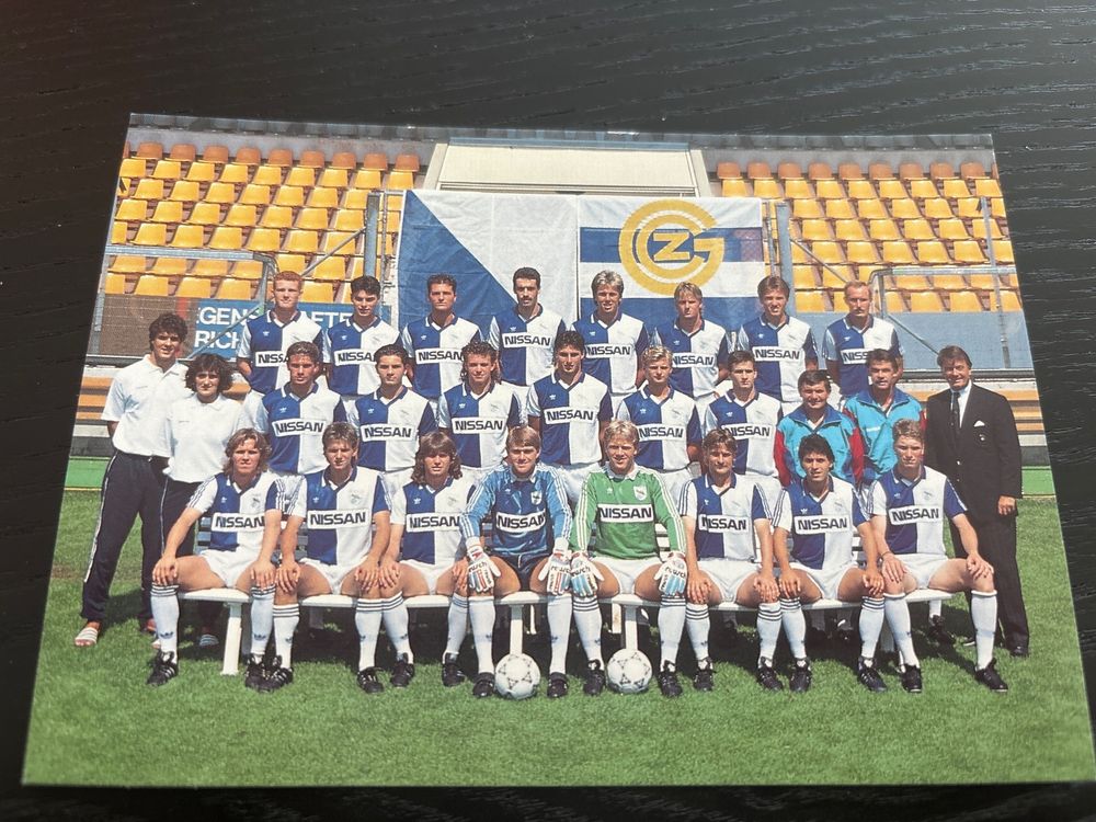 Mannschafts Karte GC 1990/91 Kaufen auf Ricardo