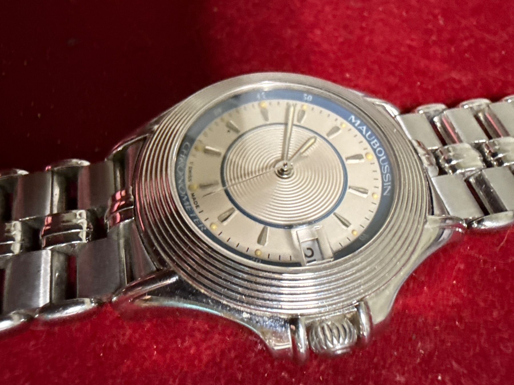 Montres: Mauboussin Chronometer 34 mm – D'occasion à Pfeffingen par Allhandelklgwatches 1