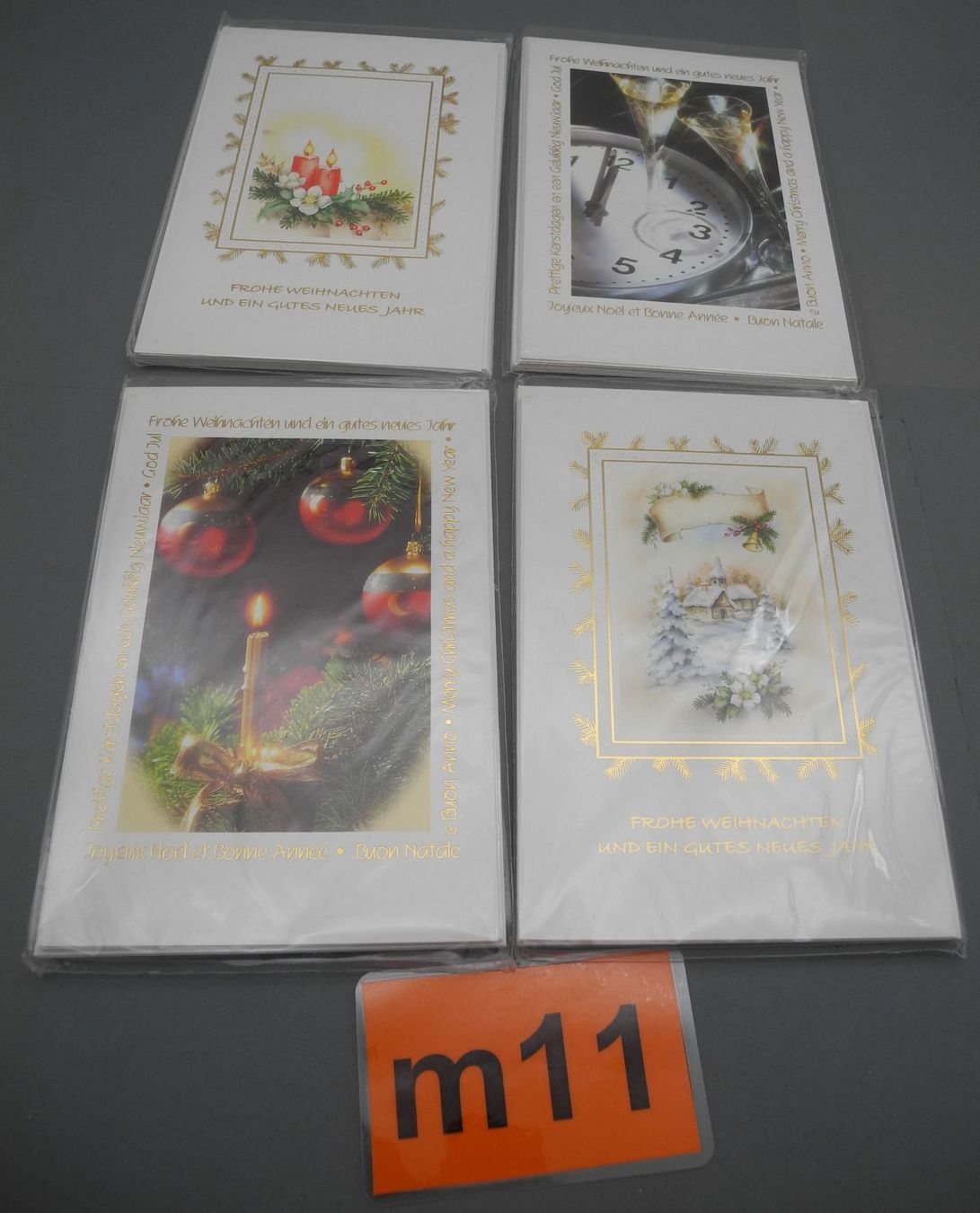 Cartoline: 20 Weihnachtskarten, Nr. m11 – Nuovo e nell'imballaggio originale da Kottwil venduto da Crazyrolf 1