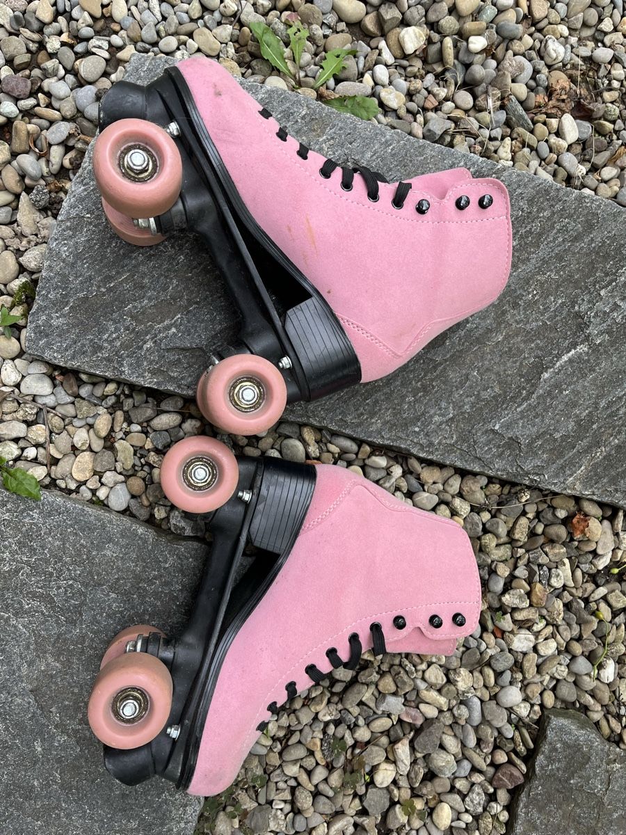 Pattini in linea & Pattini a rotelle: Rollschuhe Roces pink Grösse 37  – Usato da Luzern venduto da aerbsli3 4