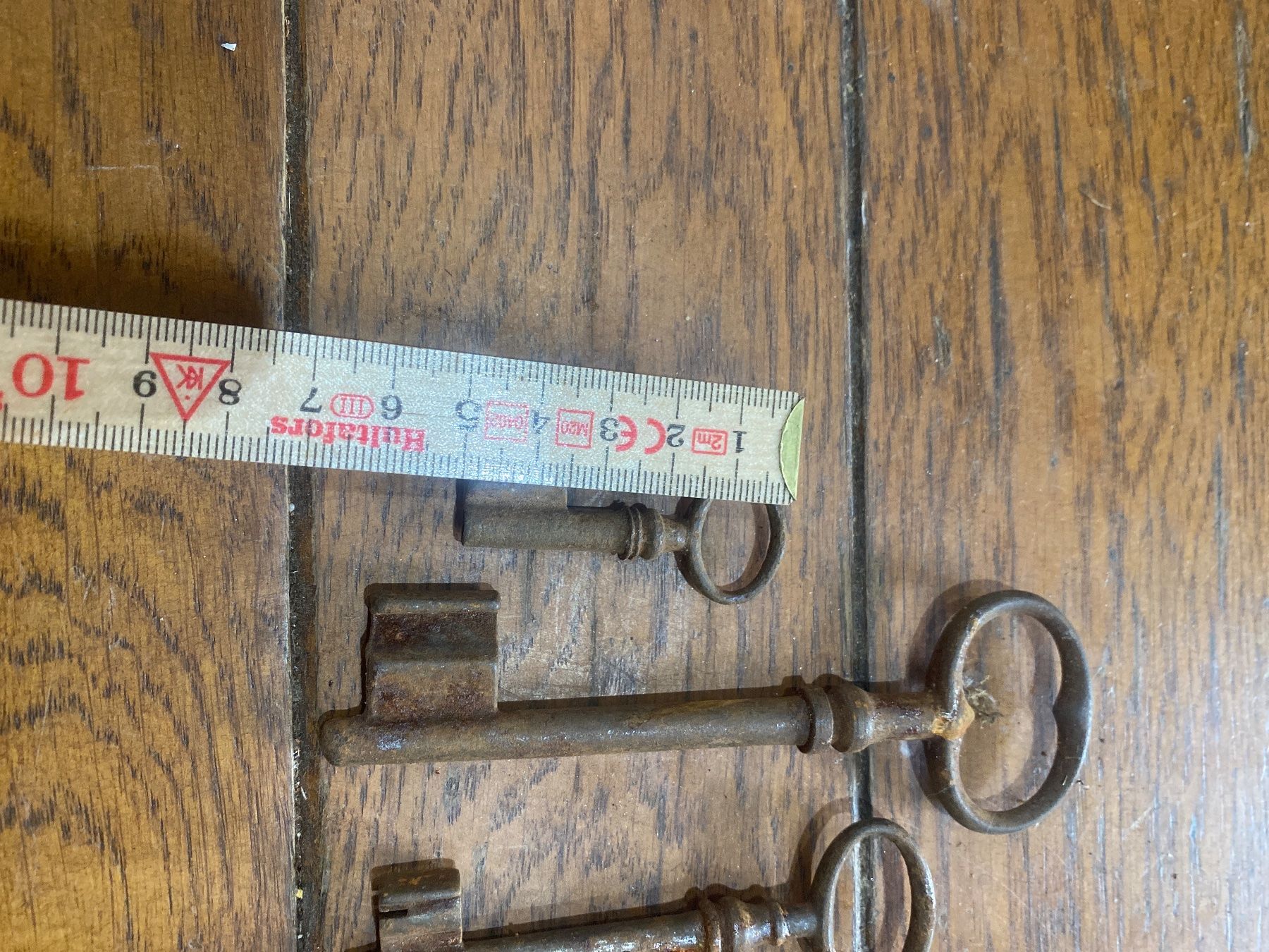 Chiavi: Lot clé clef ancienne 3-12cm S – Usato da Lajoux JU venduto da Briard0 2