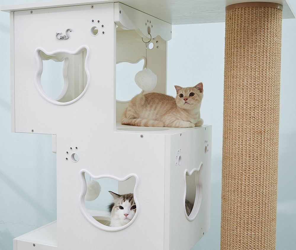 Tiragraffi: CatS Design "Multi Katzenbaum" 4 Stepps – Nuovo e nell'imballaggio originale da Mönchengladbach venduto da Zoopplier 3