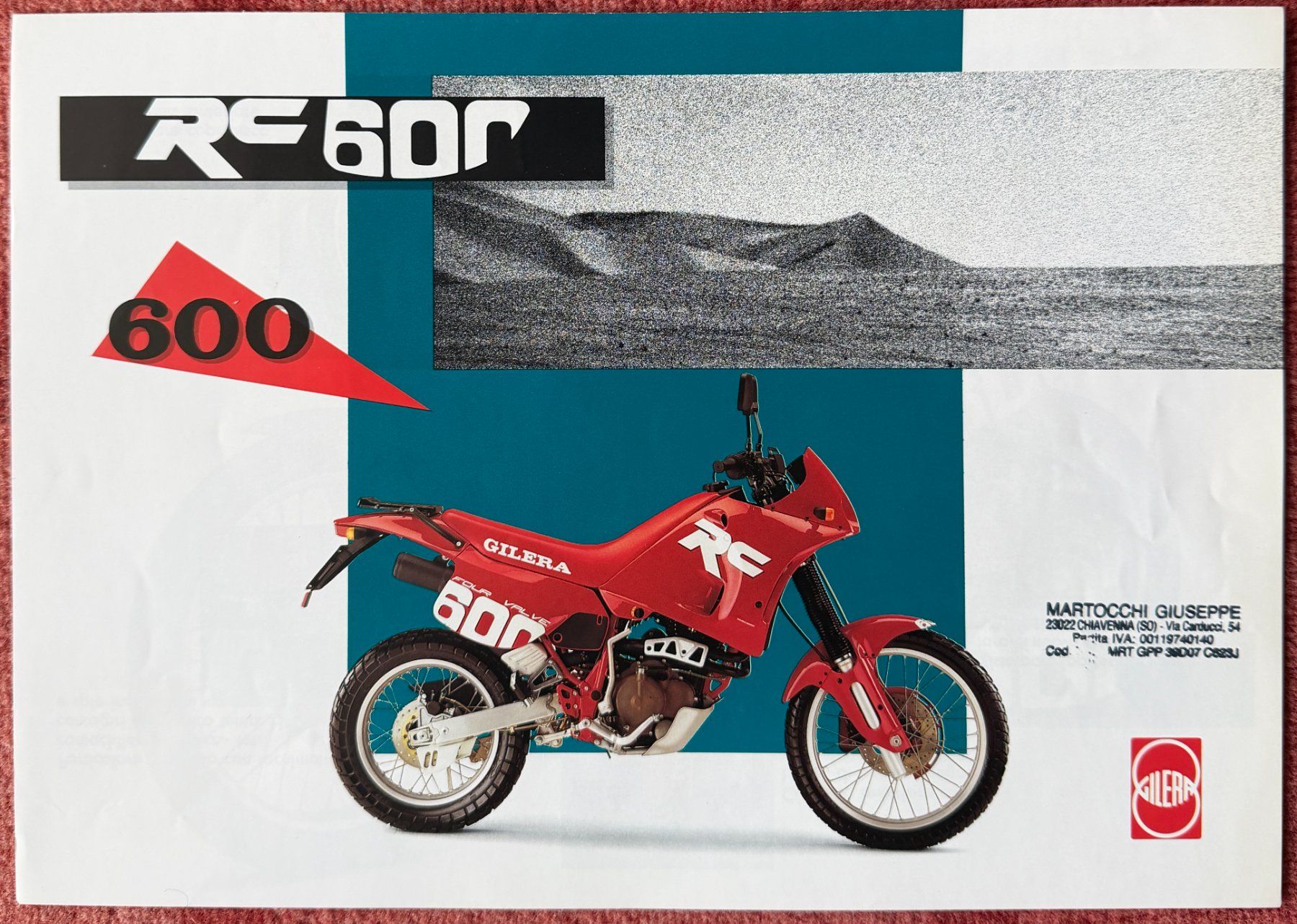 Gilera Documenti: GILERA RC 600 , Prospekte , Testberichte – Usato da Ittigen venduto da Lalilala4