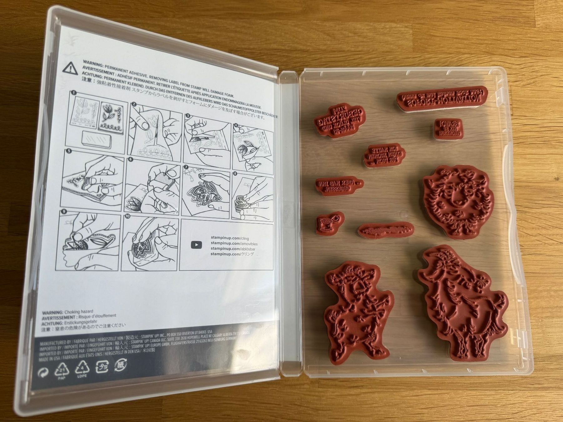 Stampin' up! Timbri: Stempelset "Nix zu meckern" von Stampin Up – Usato da Neukirch (Egnach) venduto da muolen 1
