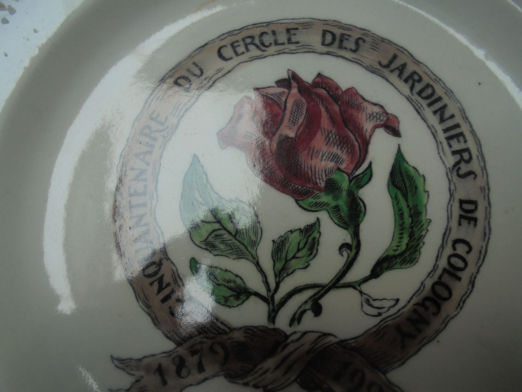 Piatti: Assiette déco ancienne - Nyon – Usato da Vessy venduto da mafabe 1