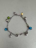 Vintage 925 Silber Armband: 18 cm