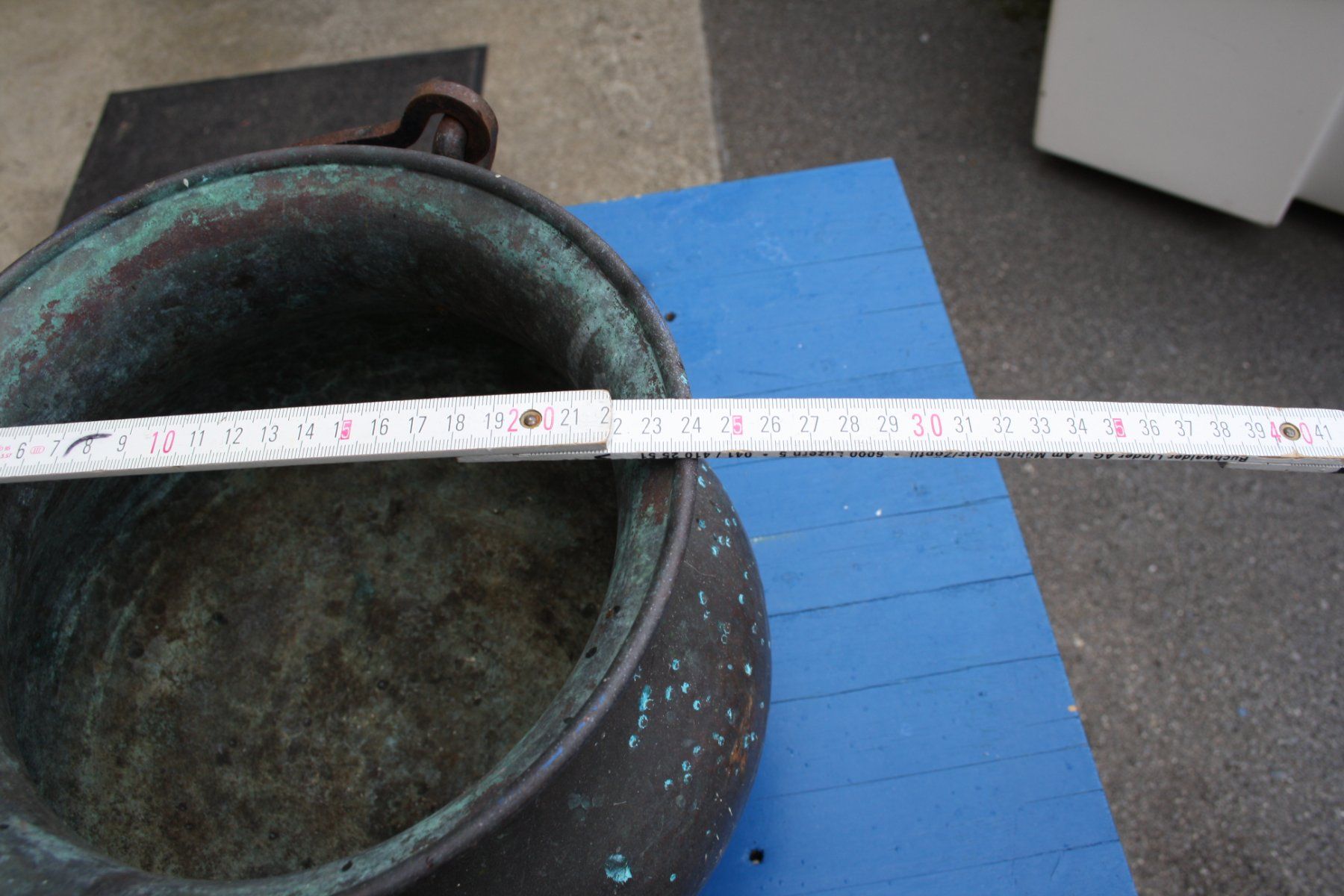 Töpfe: KUPFERKESSEL 24cm. – Gebraucht aus Wauwil von Pneuedy 6