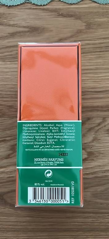 Hermès Profumi & Eau de Toilette: Hermes Eau de Basilic Pourpre Parfüm – Nuovo e nell'imballaggio originale da Würenlingen venduto da agn_xs7b 1