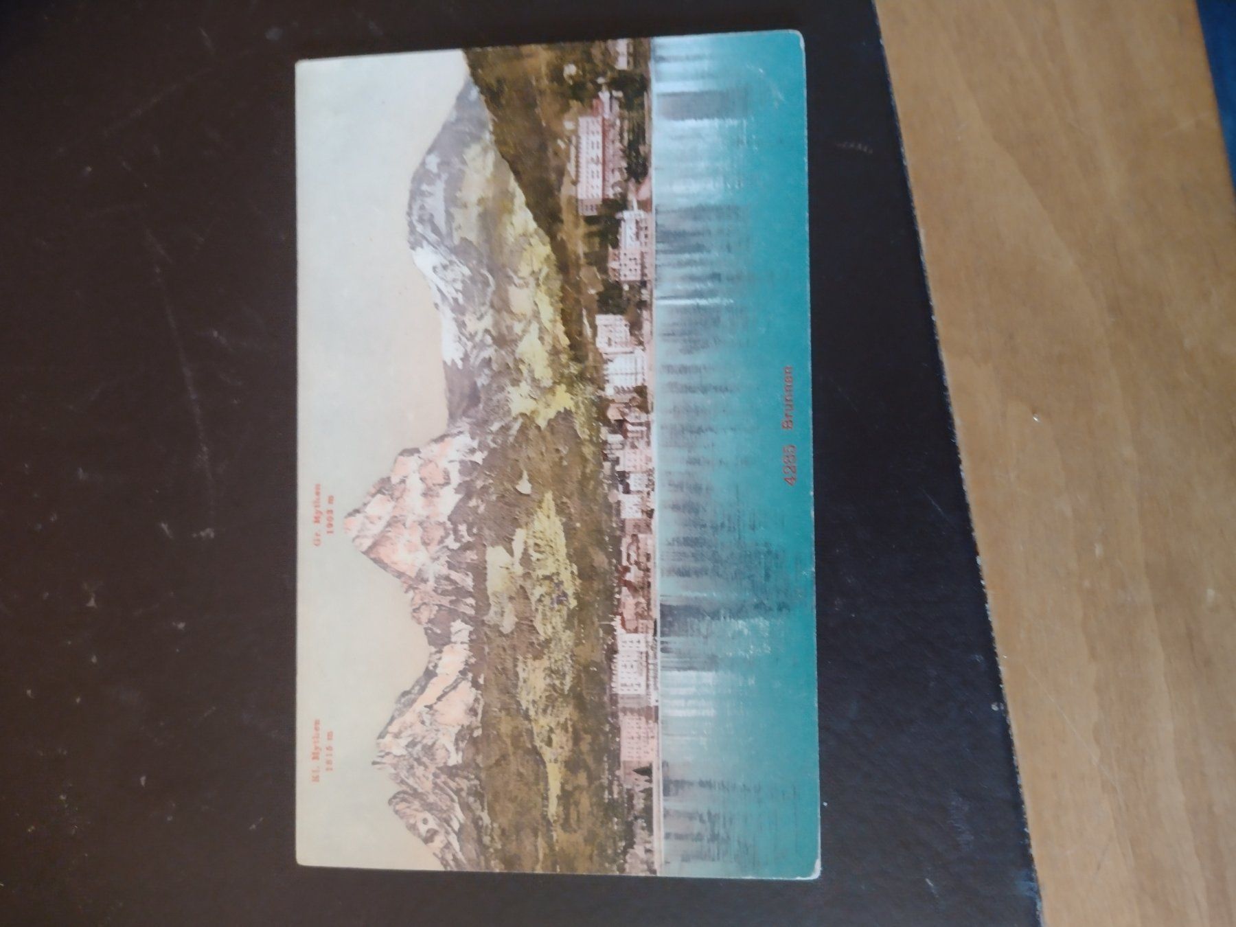 Ansichtskarten: Antike Postkarte von Brunnen – Gebraucht aus Appenzell-Steinegg von lichs