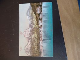 Antike Postkarte von Brunnen