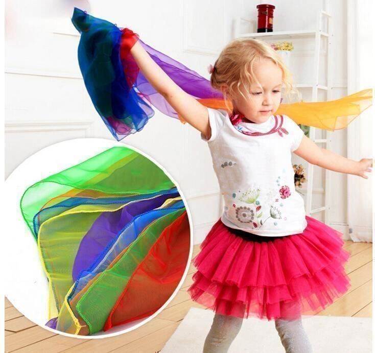 Altro abbigliamento per bambino: 20pcs Jongliertücher Tücher Farbe Schals – Nuovo (secondo la descrizione) da Thun venduto da 365buy 7