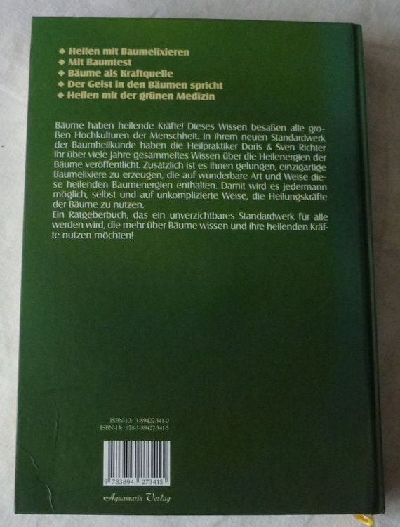 Das grosse Praxisbuch der BaumHeilkunde Richter Kaufen auf Ricardo