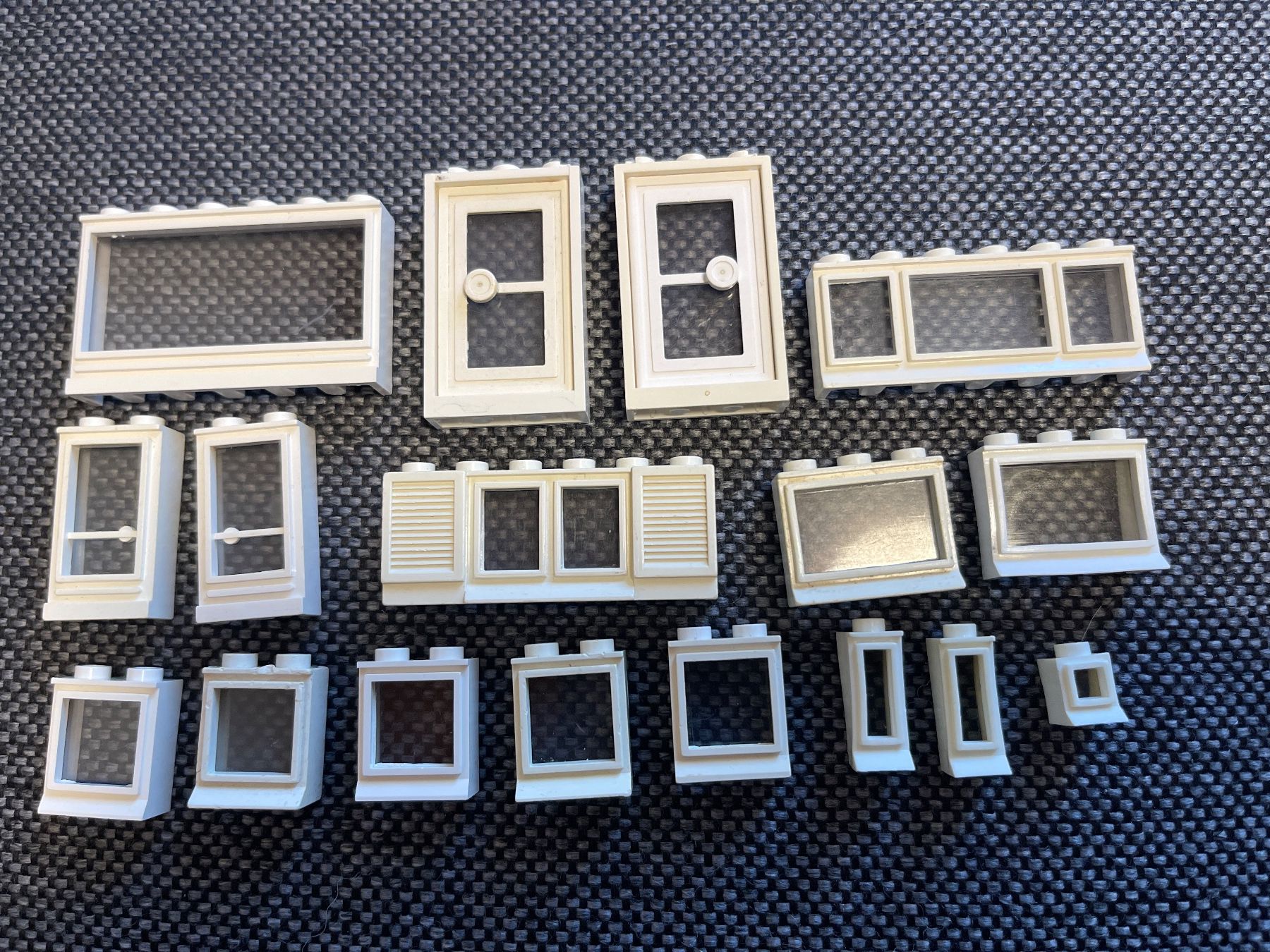 Lego Giocattoli: Lego - alte weisse Fenster – Usato da Gelterkinden venduto da cobra0110