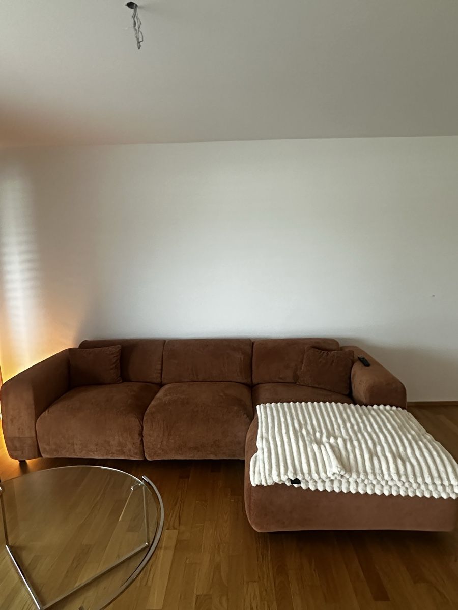 Divani: Gemütliches Ecksofa in Terracotta-Farbe – Usato da Beringen venduto da qen_s5gg 1