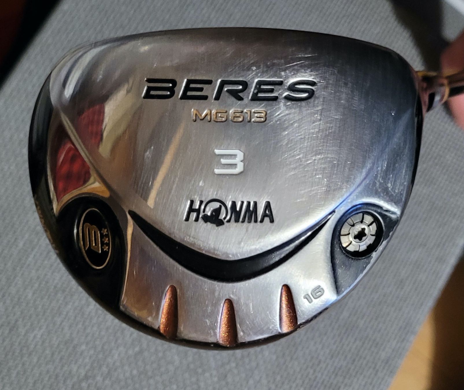 Honma Mazze & Set: Honma Beres 3er Holz 16° mit ***Stern Schaft – Usato da Bachenbülach venduto da SoCal69