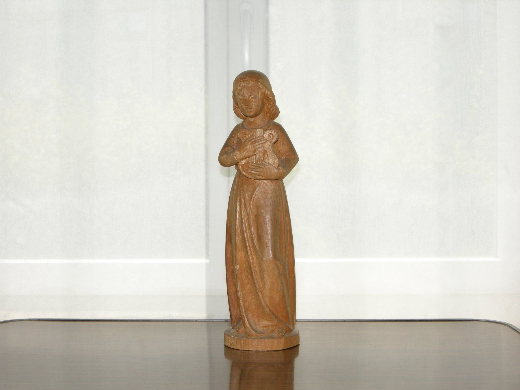 Sculture & Statue: Wunderschöne alte geschnitzte grosse Engel Statue / Skulptur – Usato da Aarau venduto da Pearlz 1