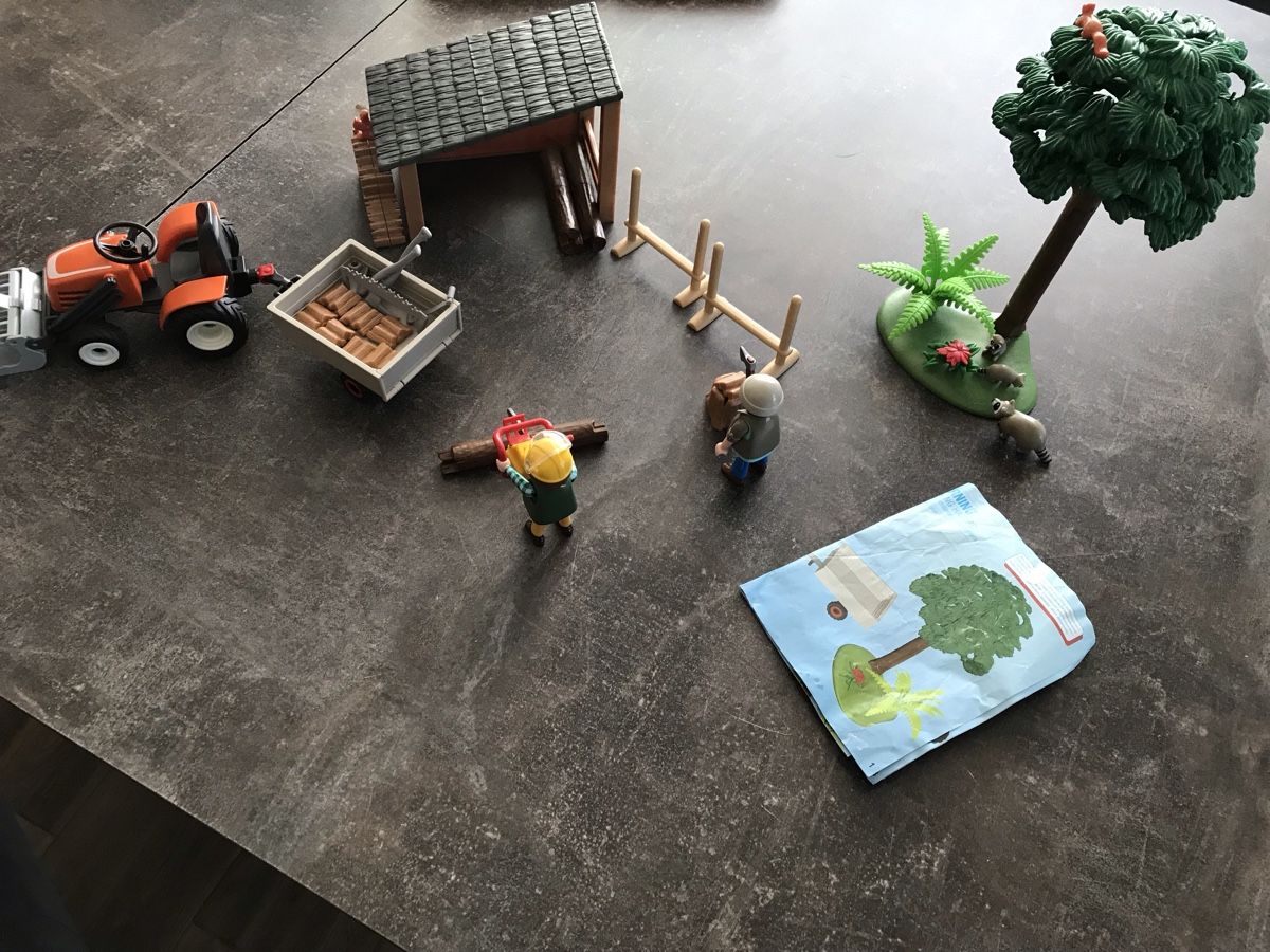 Playmobil Giocattoli: Playmobil,Waldarbeiter tiptop – Usato da Subingen venduto da Bea8 1