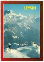 Leysin - Berneuse mit Restaurant, Gondelbahn