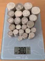 (004) Lot 480 Silbermünzen 1912-69, 3000g Silber ab 1Fr. !!!